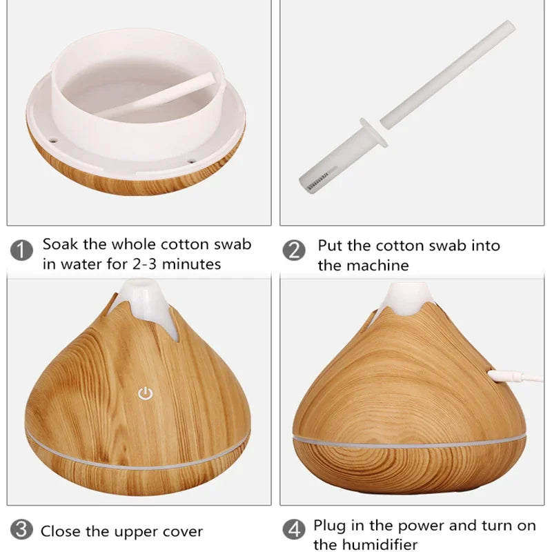 Aromatherapy Essential Oil Diffuser with Remote Control